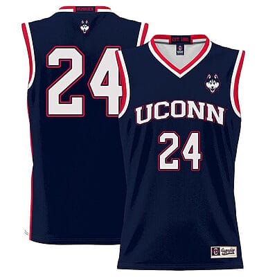 Jordan Hawkins Jersey UConn Huskies College Basketball No Name Navy #241