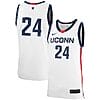 Jordan HawkinsJersey UConn Huskies College Basketball No Name White #241