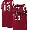 Jordan Walsh Jersey #13 Arkansas Razorbacks College Basketball Red