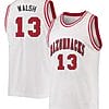 Jordan Walsh Jersey #13 Arkansas Razorbacks College Basketball White 2