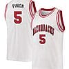 Joseph Pinion Jersey #5 Arkansas Razorbacks College Basketball White 2