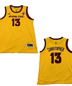 Josh Christopher Jersey Arizona State Sun Devils College Basketball Yellow #13