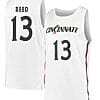 Josh Reed Jersey #13 Cincinnati Bearcats College Basketball White