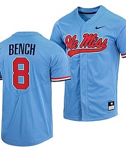 Justin Bench Jersey Ole Miss Rebels