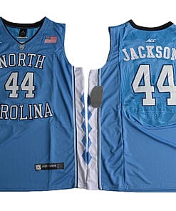Justin Jackson Jersey #44 North Carolina Tar Heels NCAA Basketball Blue