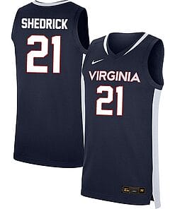 Kadin Shedrick Jersey Virginia Cavaliers