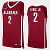 Kira Lewis Jr Jersey Alabama Crimson Tide College Basketball Replica Crimson #2