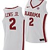 Kira Lewis Jr Jersey Alabama Crimson Tide College Basketball Replica White #2