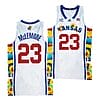 Ben Mc Lemore Jersey #23 Kansas Jayhawks Sunflower Showdown White Basketball Jerseys