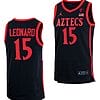 Kawhi Leonard Jersey San Diego State Aztecs College Basketball Black #15