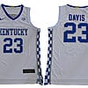 Anthony Davis Jersey #23 Kentucky Wildcats NCAA Basketball SEC White