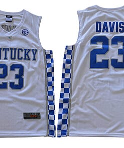 Anthony Davis Jersey #23 Kentucky Wildcats NCAA Basketball White