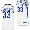 Kentucky Wildcats Ugonna Kingsley Jersey #33 Limited Retro Basketball White 2023-24