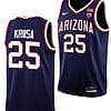 Kerr Kriisa Jersey #25 Arizona Wildcats College Basketball Limited Navy