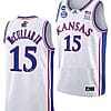 Kevin McCullar Jersey Kansas Jayhawks College Basketball 2023 NCAA March Madness White #15