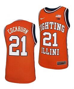 Kofi Cockburn jersey Illinois Fighting Illini