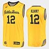 Kuany Kuany Jersey #12 California Golden Bears College Basketball Yellow