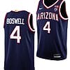 Kylan Boswell Jersey #4 Arizona Wildcats College Basketball Navy