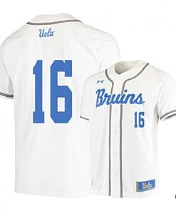 Kyle Cuellar Jersey #16 UCLA Bruins Baseball NCAA College White Alumni