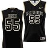 Lance Jones Jersey #55 Purdue Boilermakers NIL College Basketball Lightweight Black