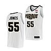 Lance Jones Jersey #55 Purdue Boilermakers College Basketball White Classic