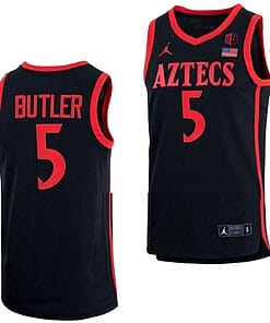 Lamont Butler Jersey San Diego State Aztecs College Basketball Black #5