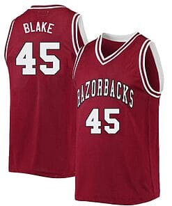 Lawson Blake Jersey #45 Arkansas Razorbacks College Basketball Red