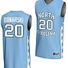 Lexi Donarski Jersey #20 UNC Tar Heels Basketball Lightweight Blue