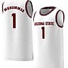 Luther Muhammad Jersey Arizona State Sun Devils College Basketball White #1