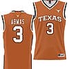 Max Abmas Jersey #3 Texas Longhorns NIL College Basketball Lightweight Orange
