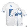 Michael Oh Jersey #0 North Carolina Tar Heels Baseball NCAA College White Elite Alumni