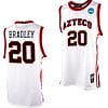 Matt Bradley Jersey San Diego State Aztecs College Basketball 2023 NCAA March Madness White #20
