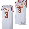 Max Abmas Jersey #3 Texas Longhorns NIL Limited College Basketball White