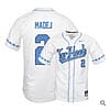 Mikey Madej Jersey #2 North Carolina Tar Heels Baseball NCAA College White Elite Alumni