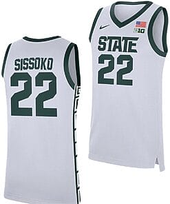 Mady Sissoko Jersey Michigan State Spartans