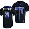 Mac Guscette Jersey #9 Florida Gators College Baseball Full-Button Black