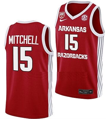 Makhi Mitchell Jersey Arkansas Razorbacks