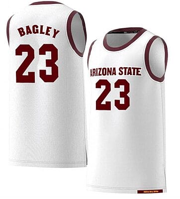 Marcus Bagley Jersey Arizona State Sun Devils College Basketball White #23