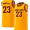 Marcus Bagley Jersey Arizona State Sun Devils College Basketball Yellow #23