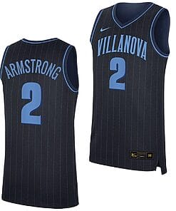 Mark Armstrong Jersey #2 Villanova Wildcats Replica College Basketball 2023-24 Navy