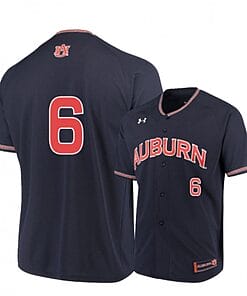 Matt Scheffler Jersey #6 Auburn Tigers Baseball NCAA College Navy Alumni