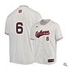 Matt Scheffler Jersey #6 Auburn Tigers Baseball NCAA College White Alumni
