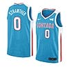 Julian Strawther Jersey #0 Gonzaga Bulldogs College Basketball Jerseys Blue