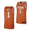 Dylan Disu Jersey #1 Texas Longhorns College Basketball Orange Limited