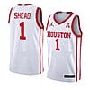Jamal Shead Jersey #1 Houston Cougars College Basketball Jerseys White