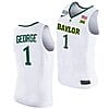 Keyonte George Jersey #1 Baylor Bears College Basketball White