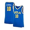 Men's #10 Tyger Campbell Jersey UCLA Bruins College Basketball Jerseys Blue