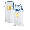 Men's #10 Tyger Campbell Jersey UCLA Bruins College Basketball Jerseys White