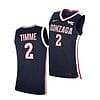 Drew Timme Jersey #2 Gonzaga Bulldogs College Basketball Jerseys Navy