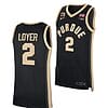 Fletcher Loyer Jersey #2 Purdue Boilermakers College Basketball Jerseys Black 2022